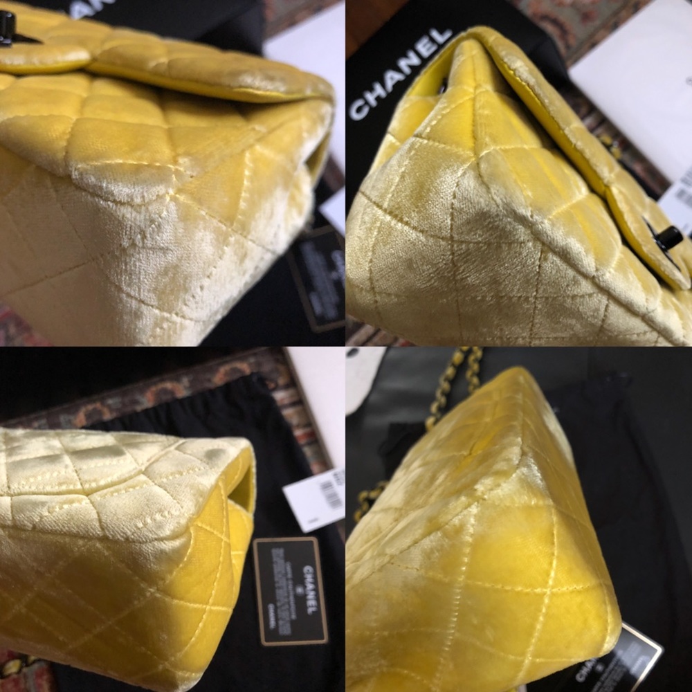 SOLD***Chanel Classic Mini Rectangular Velvet Bag - Picture 9 of 13